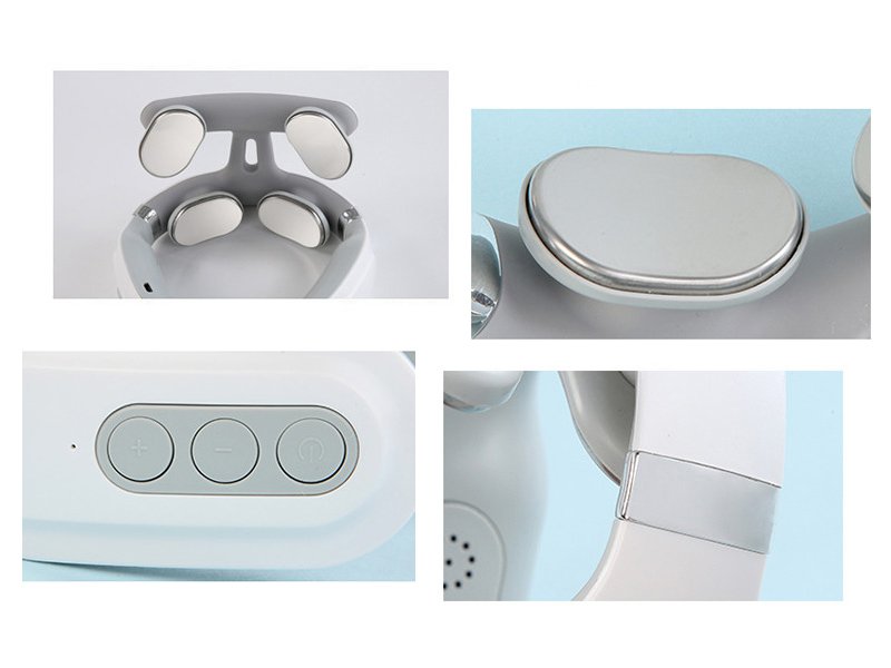 Upgraded version with 4 massage heads, wider massage coverage;