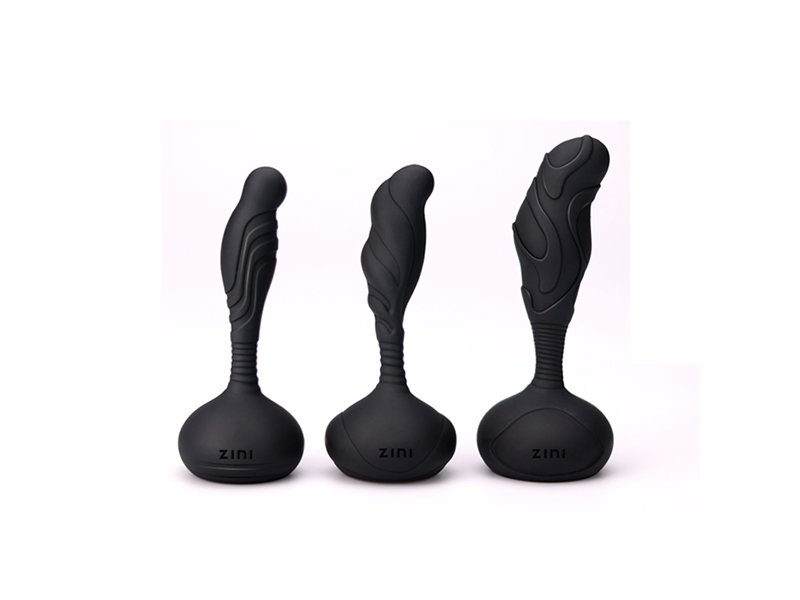 Silikon-Analplug mit Stoßfunktion