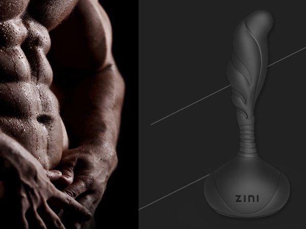 Silikon-Analplug mit Stoßfunktion