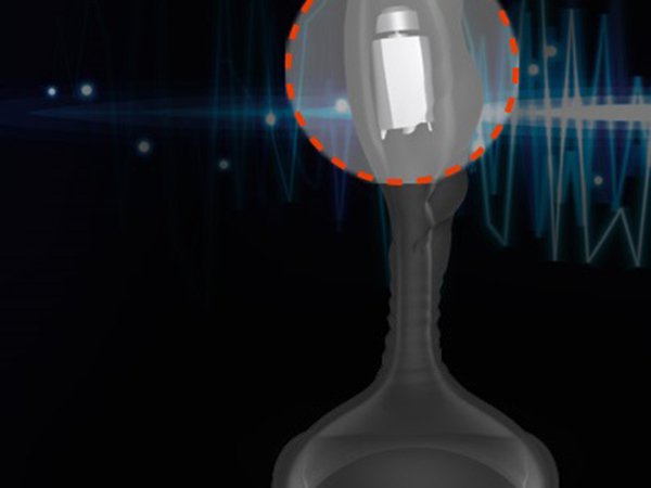 Silikon-Analplug mit Stoßfunktion