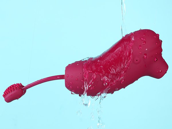 Vibrator mit Saugfunktion und Klitorisstimulation