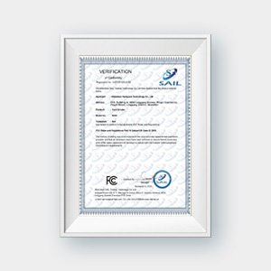 FCC Zertifikat