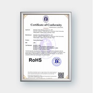 RoHS Zertifikat